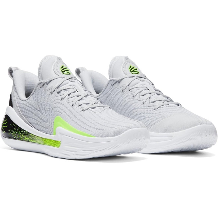 Баскетбольні кросівки Under Armour Curry 12 EXTL для чоловіків, сірі, чорні, білі, 45 EU