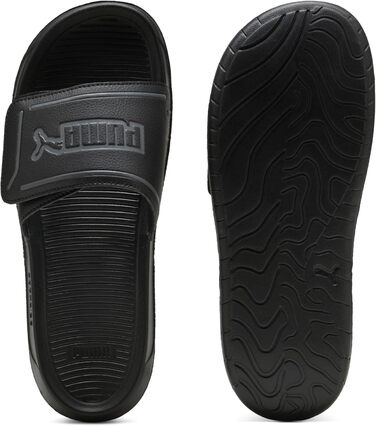 Сандалії PUMA Royalcat Comfort 2 - унісекс, чорний/темно-сірий, 48/48.5 EU
