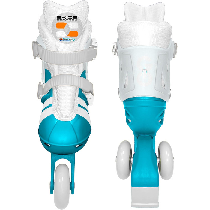 Ролики TRISKATES 2-в-1, регульовані, для дітей, SKIDS CONTROL MIXTE 2025, блакитні