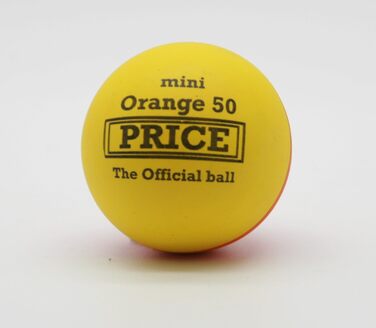 М'яч для сквошу Price's Mini Squash WSF, стандарт, 12 шт., вироблено у Великій Британії