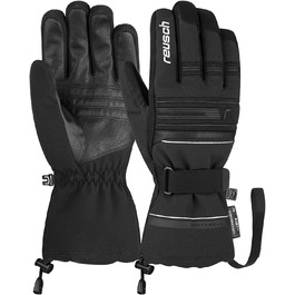 Жіночі лижні рукавички Reusch Kondor R-tex Extra, водонепроникні, дихаючі, утеплені, чорні, розмір 10