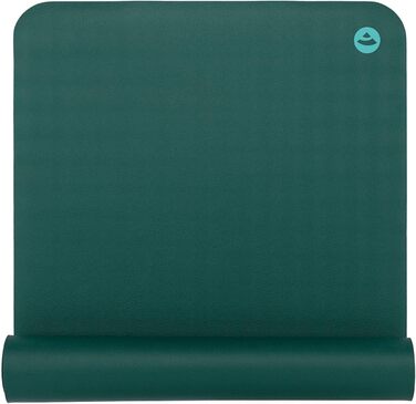 Йога-мат Bodhi ECO PRO XL 200x60 см, натуральний каучук, екстра довгий, екологічний, не ковзає, для йоги та пілатесу, зелений