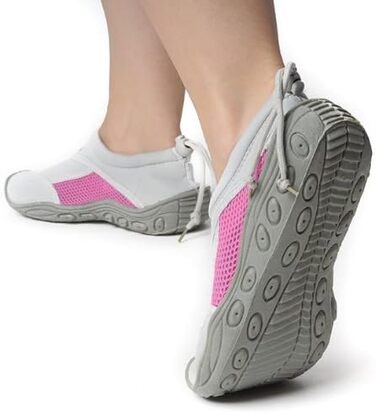 Шкарпетки для серфінгу та плавання Beco Unisex, 42 EU, сірий/рожевий