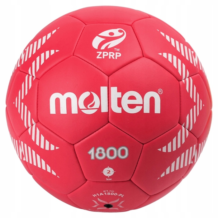 Гандбольний м'яч Molten 1800 (розмір 2) — офіційний м'яч ZPRP, H2A1800-PL