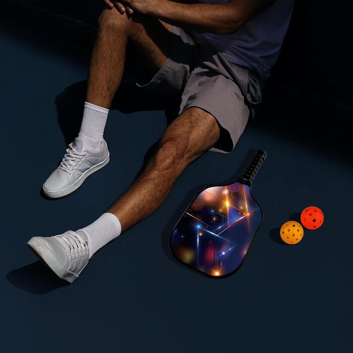 Набір для піклболу Achiou: 2 ракетки з фібергласовою поверхнею, 4 м'ячі (2 outdoor, 2 indoor), сумка Nebula Nexus