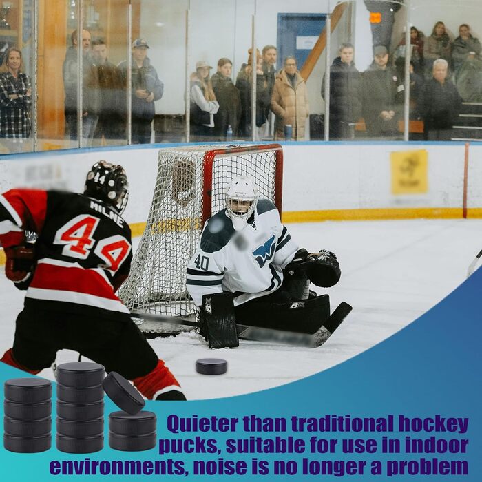 Хокейні шайби Gosknor 12шт, діаметр 7,5 см, товщина 2,5 см. Легкі та м'які шайби з піноматеріалу для тренувань та класичної гри в залі. Не гумовані.