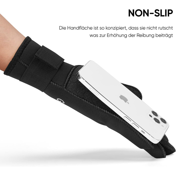 Гоузіхілл Неопренові рукавички для чоловіків та жінок, 3 мм, для дайвінгу, снорклінгу, веслування, серфінгу, каякінгу, чорний L