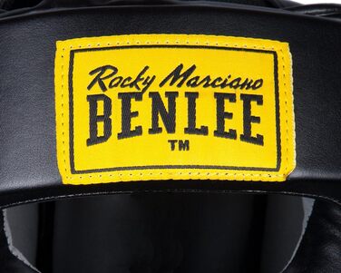 Захисний шолом BENLEE з екошкіри, повний захист, чорний, L-XL