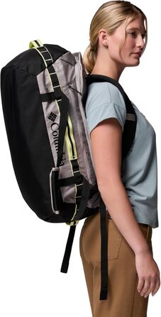 Спортивна сумка Columbia Landroamer 40L унісекс, сіра Flint Grey/Black/Citron Haze