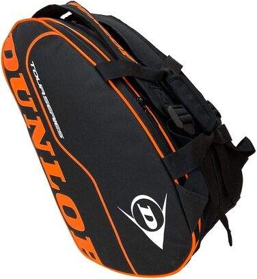 Сумка для падел-тенісу Dunlop Tour Intro Black/Orange 10316686 - Оригінальна спортивна сумка