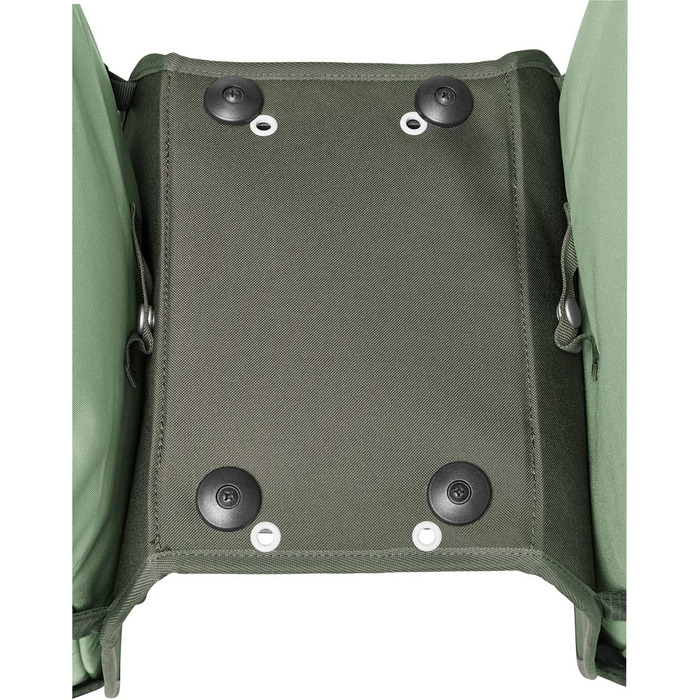 Велосипедна сумка VAUDE TwinShopper 44 л, окремі секції, дощовик, зелена