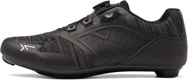 Велосипедні шкарпетки для чоловіків та жінок, сумісні з Peloton, Look SPD SPD-SL Lock Delta, білі (46 EU, чорний)