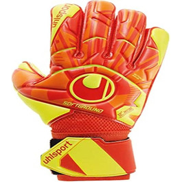 Воротарські рукавички Uhlsport Dynamic Impulse Soft Flex Frame для чоловіків, розмір 5,5, помаранчеві/жовті, флуоресцентні