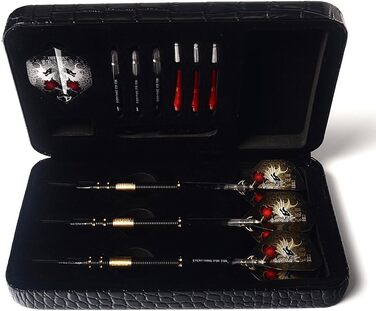 CUESOUL Dragon Deluxe набір м'яких дартсів з люкс кейсом, 16 г