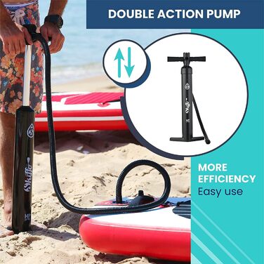 Надувна SUP-дошка Skiffo PB-SXY108C Dropstitch 325×84×15 см, комплект (весло, насос, рюкзак), до 120 кг, для чоловіків усіх рівнів