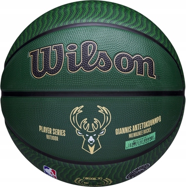 Баскетбольний м'яч Wilson Player Icon Giannis Antetokounmpo Milwaukee