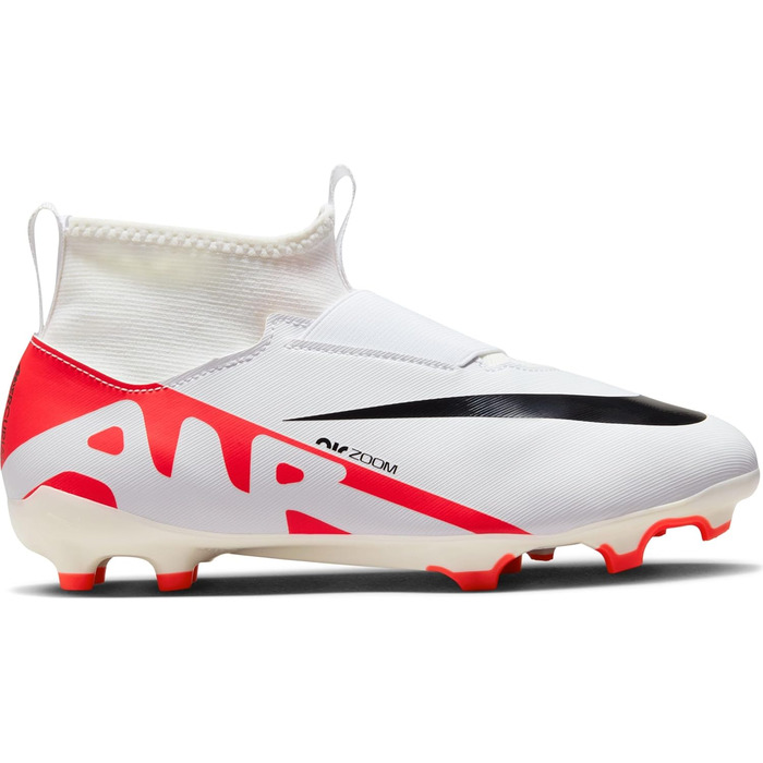 Дитячі кросівки Nike Zoom Superfly 9 Acad Fg/Mg для футболу, 37.5 EU, Bright Crimson/White/Black