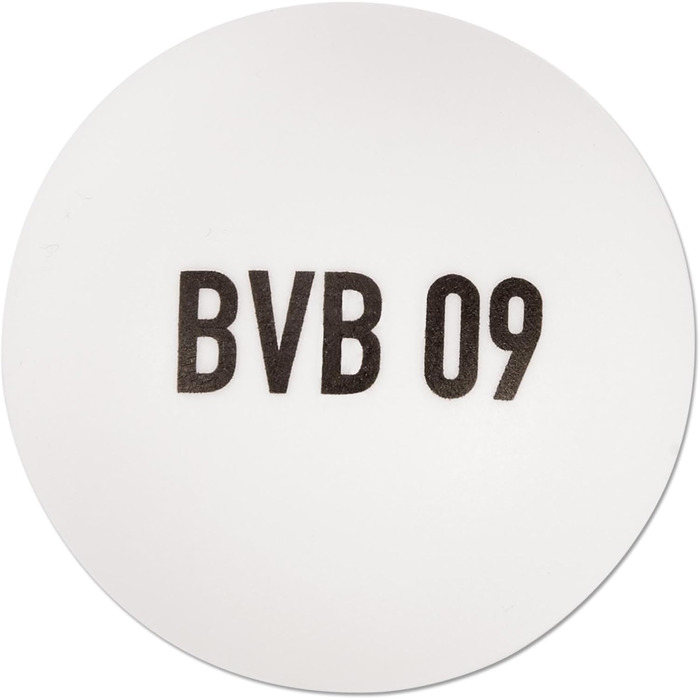 Набір для настільного тенісу BVB: 2 ракетки + 2 м'ячі, чорно-жовтий, чохол