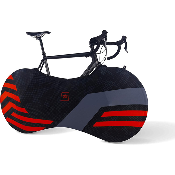 Чохол для велосипеда Velo Sock Red Lines, універсальний, дорослий