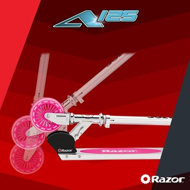 Самокат Razor A125 для трюків, універсальний розмір, рожевий