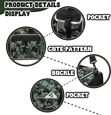 Дитяча спортивна сумка HTGROCE з відділенням для взуття. Сумка для плавання, подорожей для дівчаток. Кольори: білий (A), зелений (B)