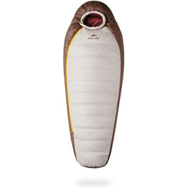 Спальний мішок Naturehike Snowbird з пухом Entenda, 550г, хакі, для кемпінгу та подорожей