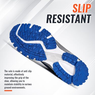 Чоловічі кросівки ASHION: спортивні, дихаючі, для бігу та повсякденного носіння (46 EU, A Blau)