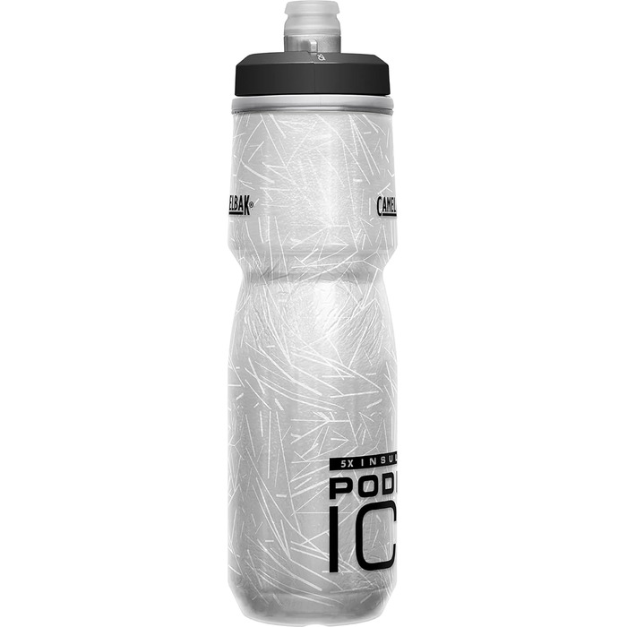 Camelbak Podium Ice спортивна пляшка для води, термоізольована, для бігу, велоспорту та туризму, чорна