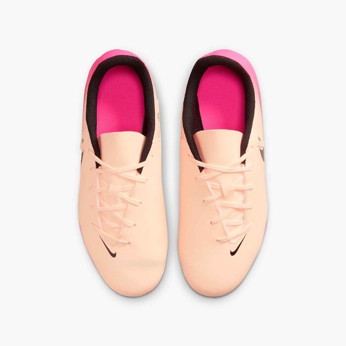 Дитячі кросівки Nike Phantom Gx 2 Club для футболу (36 EU, Crimson Tint Black Pink Blast)