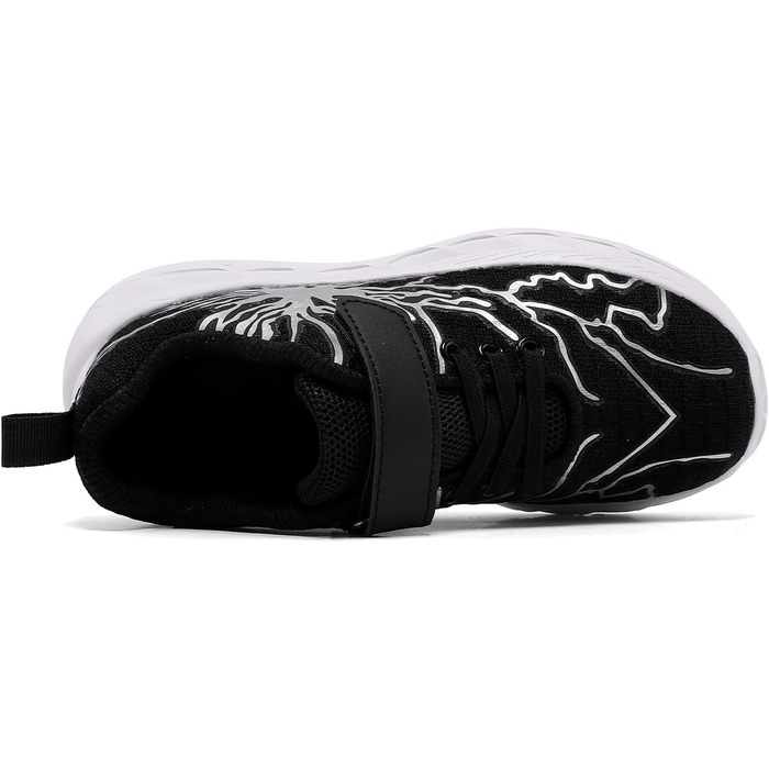 Дитячі спортивні кросівки для хлопчиків та дівчаток. Легкі, дихаючі кросівки для тенісу, бігу та фітнесу. Чорний, зелений, чорний/сірий кольори. Розмір EU 28