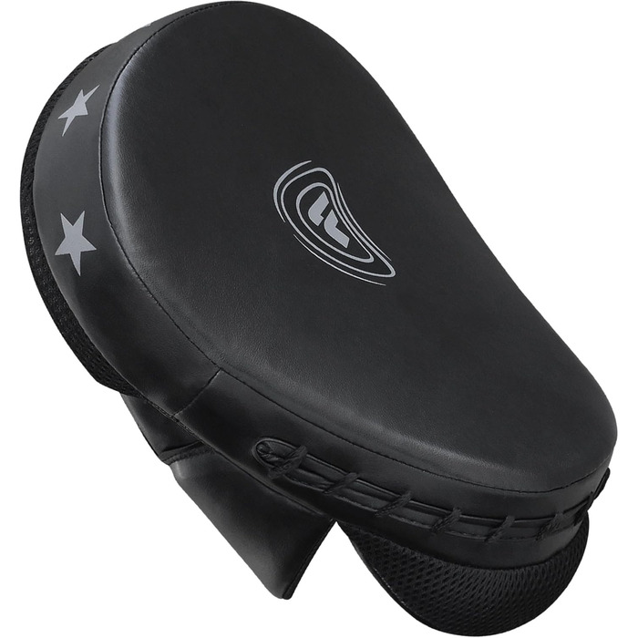 Боксерські мішені Farabi Sports Box Pratzen - чорні боксерські подушки для ударів, Муай Тай, тренування