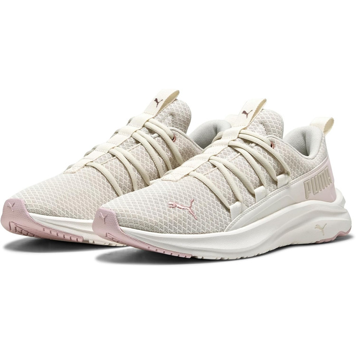 Жіночі кросівки PUMA Softride One4all (39 EU, Alpine Snow, білий, рожевий)