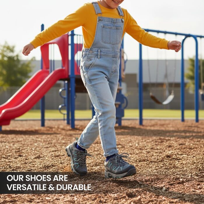 Дитячі трекінгові черевики Northside Cheyenne Jr для малюків (4-8 років) 32 EU сірий/аква