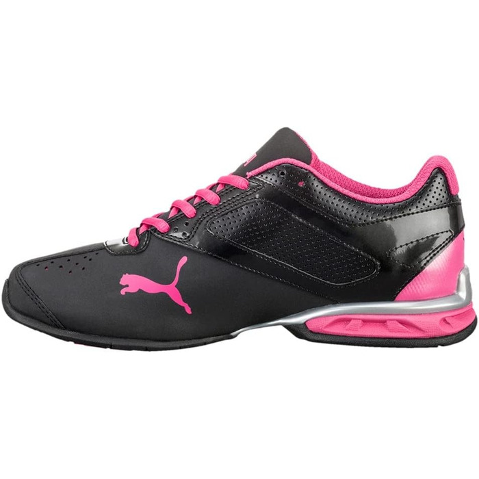 Жіночі кросівки PUMA Tazon 6, 40 EU, чорний, сріблястий, рожевий, фіолетовий