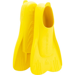 Ласти Cressi Mini Light короткі для дітей, унісекс, для дайвінгу, снорклінгу та плавання, розмір 34/35, жовті
