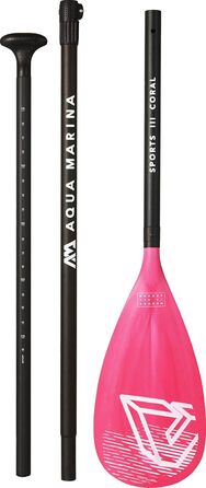 Весло Aqua Marina Sports III для SUP-борду, регульоване, багатокольорове