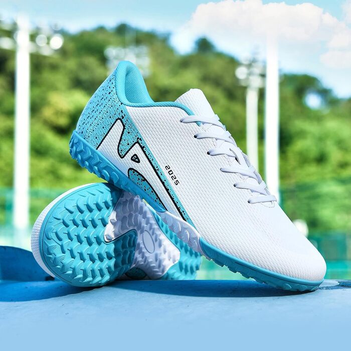 Футбольні бутси KUUK для штучного поля та залу, чоловічі, дитячі, для тренувань, AG, FG, TF, розмір 39 EU, білі