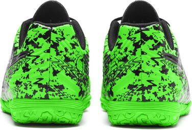 Дитячі футбольні бутси PUMA ONE 19.4 IT Jr Green Gecko Black Gray (32 EU)