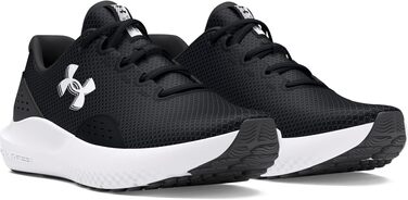 Чоловічі бігові кросівки Under Armour UA Charged Surge 4, чорні (Black Anthracite White), розмір 49.5 EU