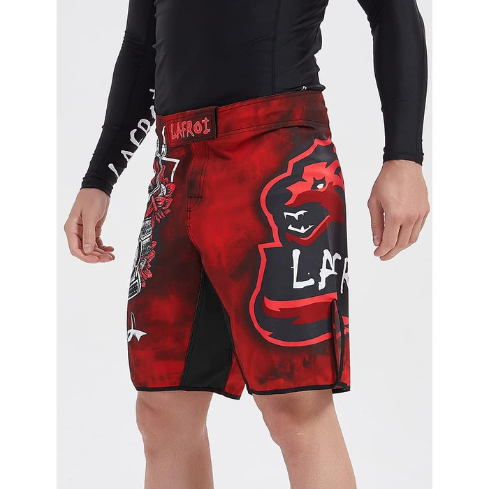 Боксерські шорти для MMA та крос-тренінгів LAFROI Warrior з кишенею та шнурком, чоловічі, розмір M