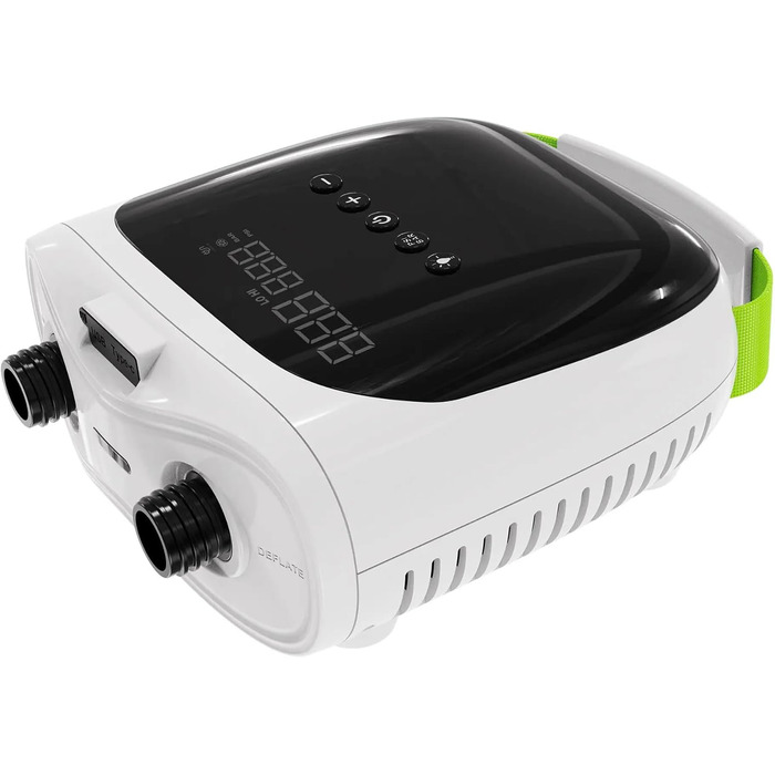 Електричний надувний насос PBG – 12V з акумулятором, LCD дисплеєм, до 20 PSI. Підходить для SUP дошок, човнів, каяків та кемпінгу (PBG9)