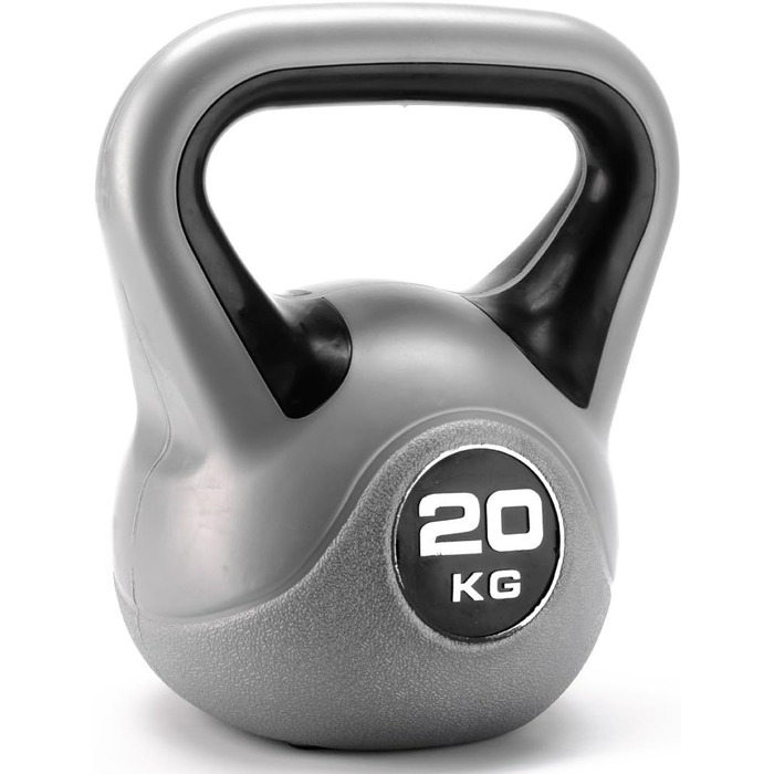 Гиря York Fitness 20 кг вінілова для домашнього тренажерного залу, бодібілдингу та важкої атлетики