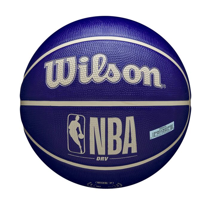 М'яч баскетбольний Wilson NBA DRV Outdoor - розміри 3, 5, 6, 7 (індиго/бежевий)