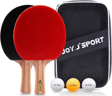 Набір для настільного тенісу S3: 2 ракетки, м'ячики, сітка. Підходить для дітей, початківців, сімей та професіоналів