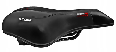 Гелеве велосипедне сідло Wittkop Medicus Pro 6.3 для MTB, трекінгових та міських велосипедів