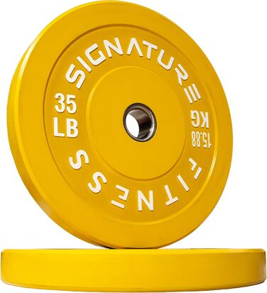 Олімпійські диски Fitvids з сталевою втулкою, 5,1 см, пара