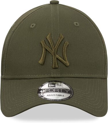 Кепка New Era New York Yankees League Essential 9forty, оливковий колір