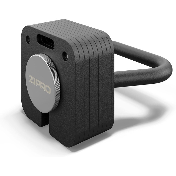 ZIPRO Kettlebell SQUARE: регульована гиря до 19 кг для силових тренувань та фітнесу вдома