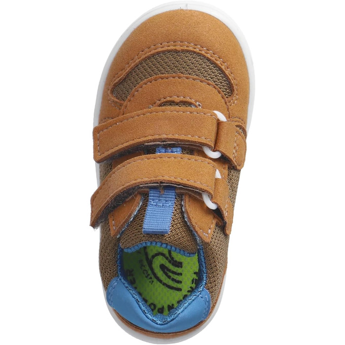 Чоботи RICOSTA для дівчаток та хлопчиків SAM, дитячі черевики для перших кроків, ширина середня, змінна устілка, веганські (20 EU, Curry Hazel 260)