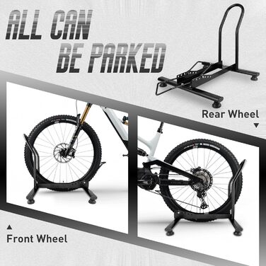 Підставка для велосипедів з металу, регульована, на 2 велосипеда - Professional, стабільна, для MTB, E-bike, шосе
